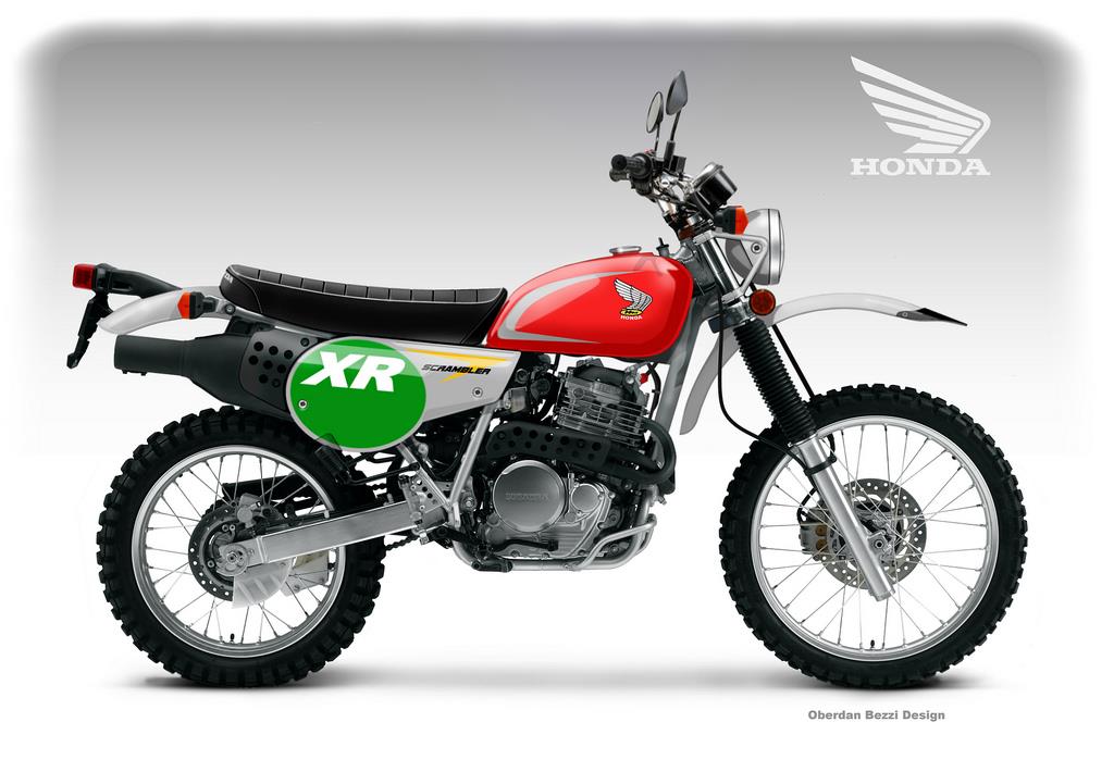 Honda XR 650 Scrambler Classic Concept MCN